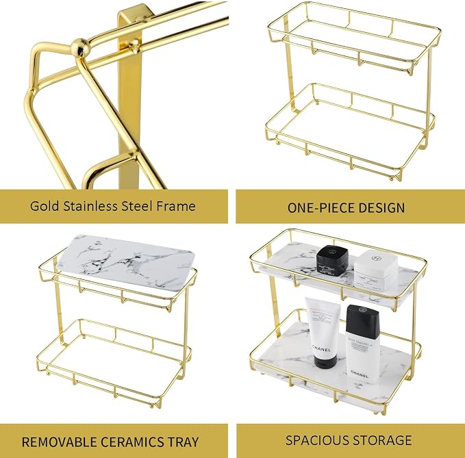 Bathroom Organizer Countertop Perfume Organizer Makeup Organizer Cosmetics - Image 5