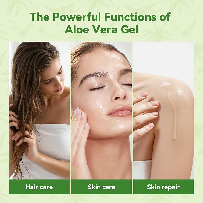 Aero Zen 99% Natural Aloe Vera Gel | Daily Hydration & After-Sun Relief | - Image 6