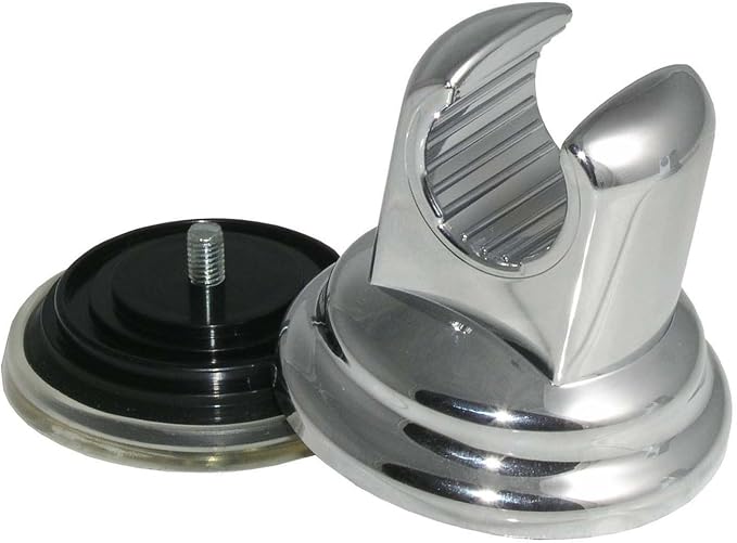 Stainless Steel Hand Held Shower Wall Mount Support Bracket by Zoe+Industries