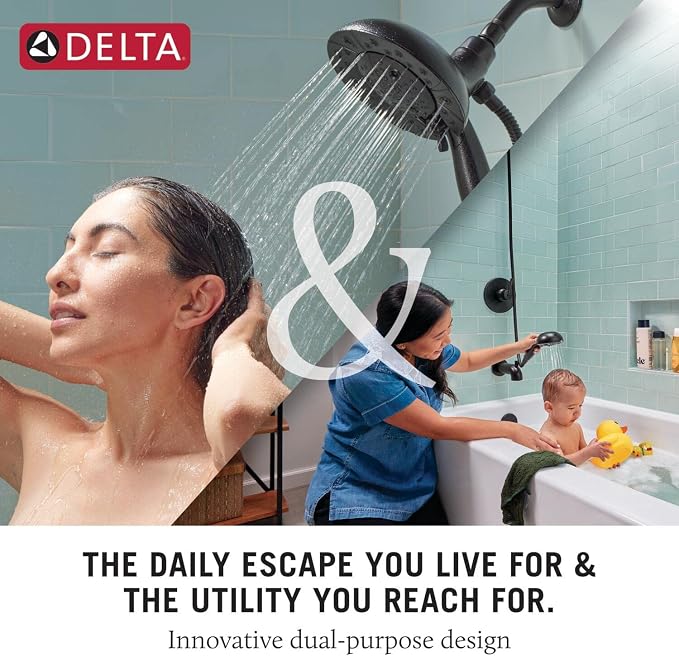 Delta Faucet Albion 14 Series Single-Handle Tub and Shower Faucet Set, Matte - Image 3
