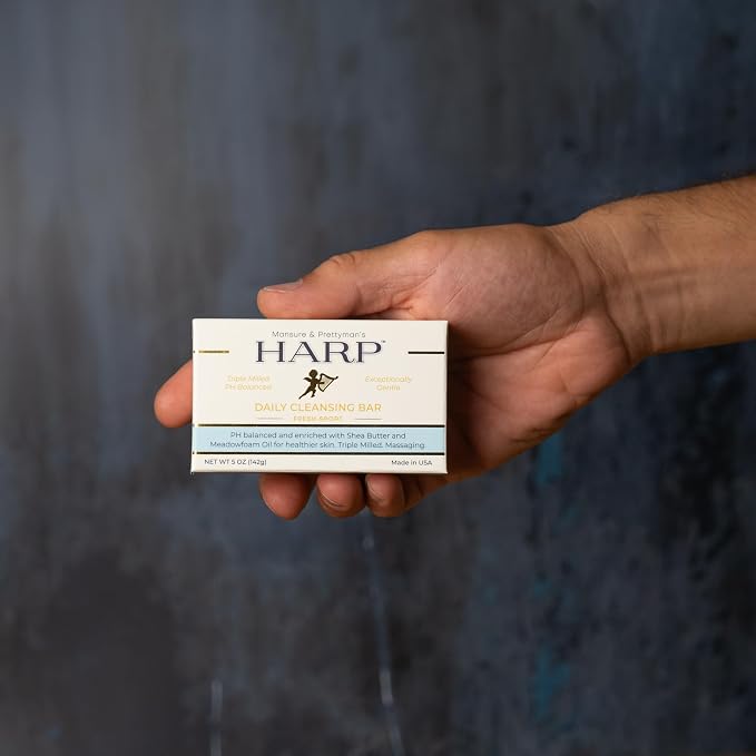 HARP pH-Balanced Body Wash Bar. 100% Syndet. Protects Moisture Barrier - Image 8