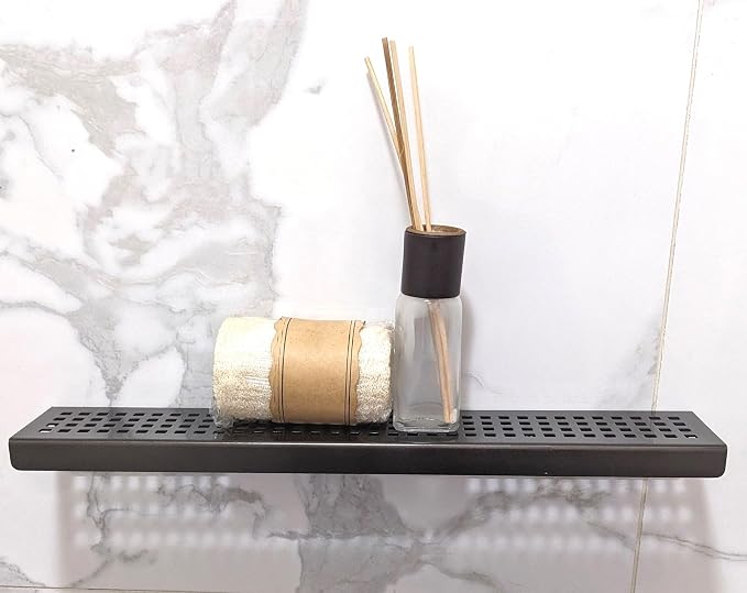 SereneDrains Stainless Steel Dark Bronze Shower Shelf - Image 2