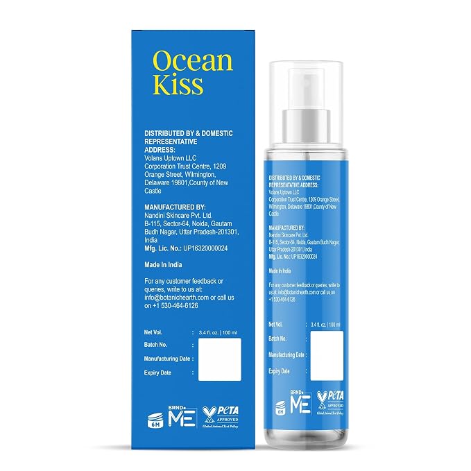 Botanic Hearth Ocean Kiss Hair Perfume & Body Perfume Mist - Image 8