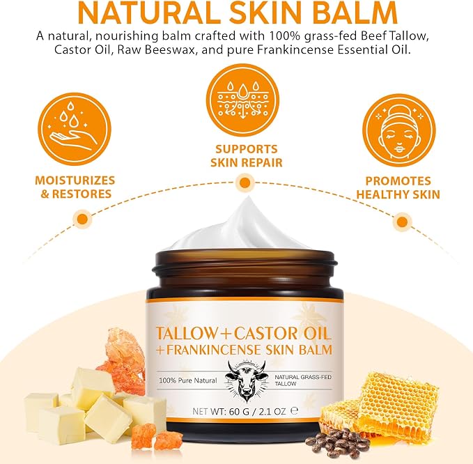 Frankincense Oil Massage Balm for Muscle/Joint Soothing/Relief, - Image 2