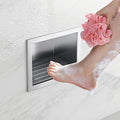 Shower Foot Rest for Shaving Legs, 304 Stainless Steel Footrest Niche by Qeke
