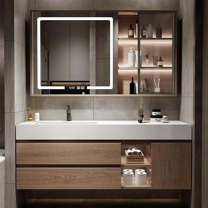 72Inch Bathroom Vanity, Floating Bathroom Sink Vanity, Modern Bathroom Vanities by Unknown