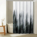 ORTIGIA 60x72 Misty Forest Stall Shower Curtain by ORTIGIA