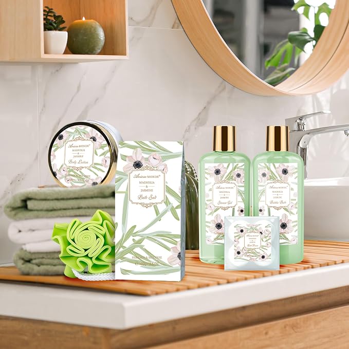 Spa Gifts for Women, Bath Sets, Bubble Bath, Bath Salts, Bath Bomb, Body Lotion - Image 8