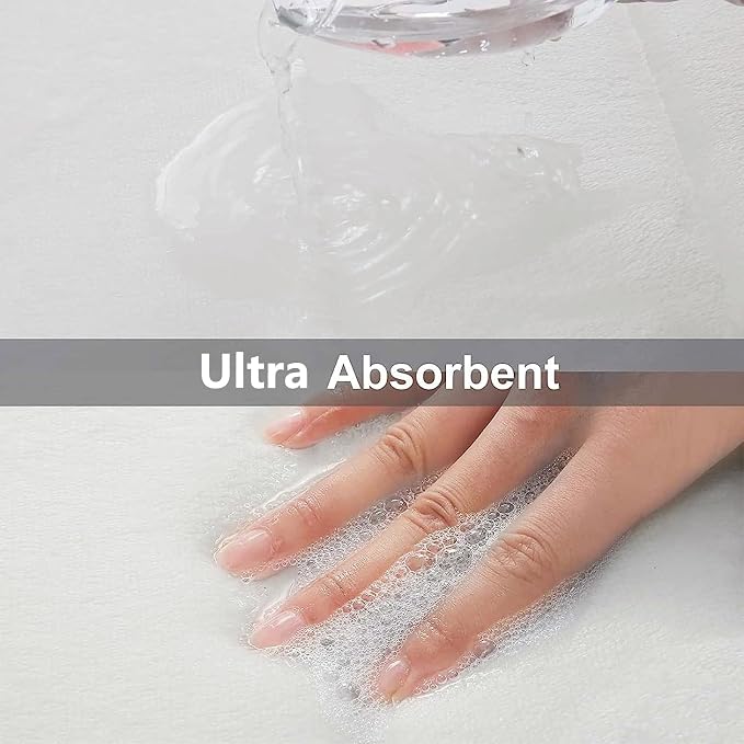 Buganda Memory Foam Bath Mat, 35.4" x 24", Ultra Soft and Non-Slip Bathroom Rugs - Image 4