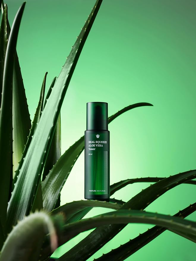 Nature Republic Real squeeze aloe vera Toner –Hydrating Moisturizer & Hydrating - Image 4