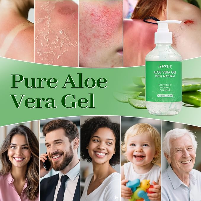 Aloe Vera Gel 300 ml – 100% Natural Pure Aloe Vera - Image 7