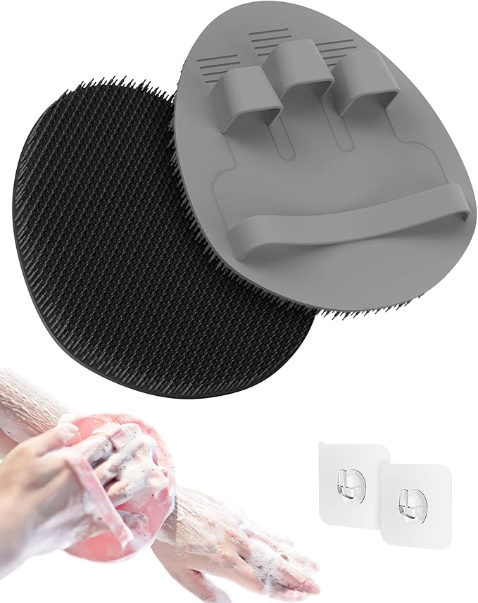 Manmihealth Soft Silicone Shower Brush, Super-Lathering and Deep-Cleaning Body by ManmiHealth