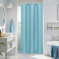 AooHome Stall Size 36x72 Inch Shower Curtiain Liner, Durable Fabric Solid Blue by AooHome