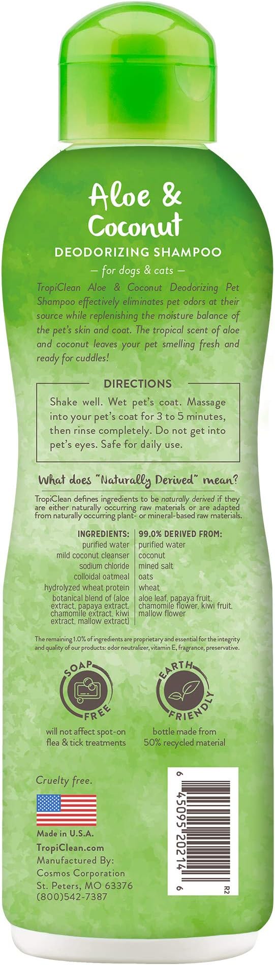 TropiClean Deodorizing Dog Shampoo - Image 2