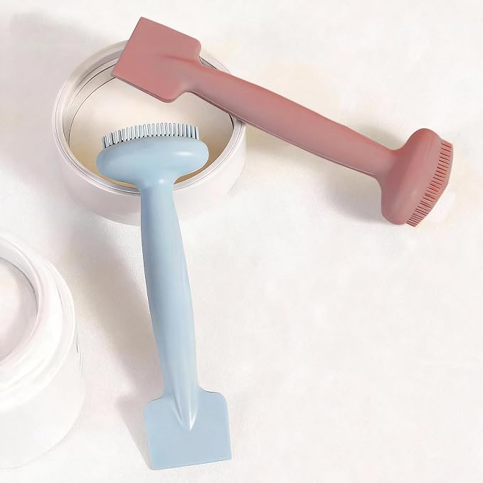2 Pack Silicone Face Scrubber, 2 in 1 Facial Cleansing Brush & Face Mask by Unknown
