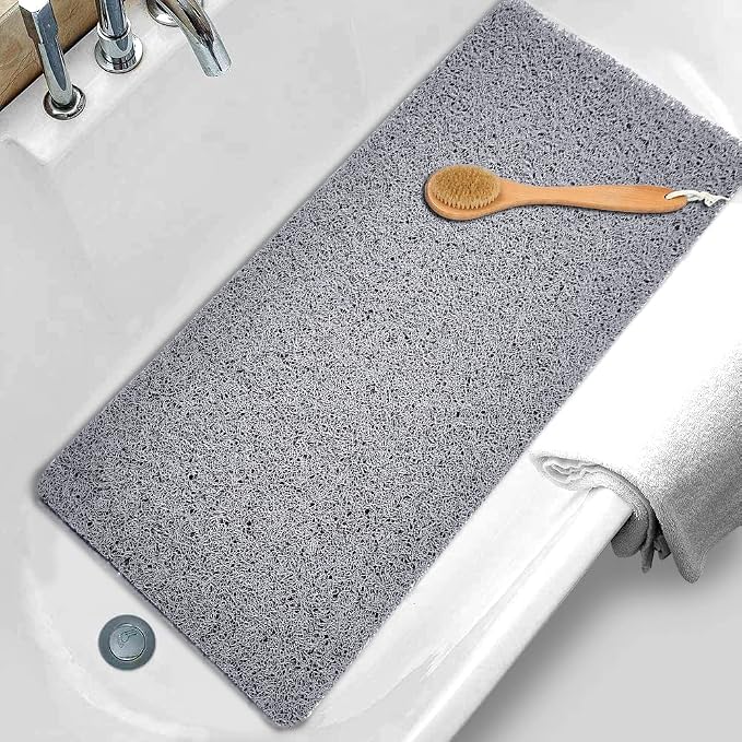 Shower Mats Non Slip, 16x36'' Long Bathtub Mat Non-Slip by NQWei