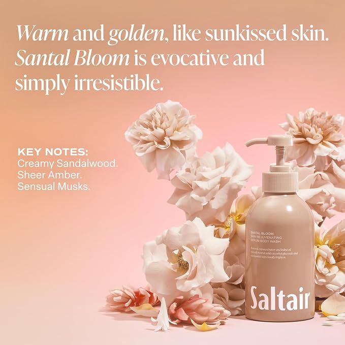 Saltair Body Wash, Santal Bloom 2-Pack. Moisturizing Body Cleanser - Image 5