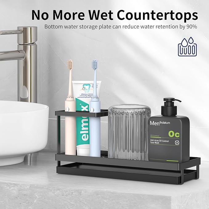 Toothbrush Holders for Bathrooms, Tooth Brushing Holder Electric Toothbrush and - Image 2