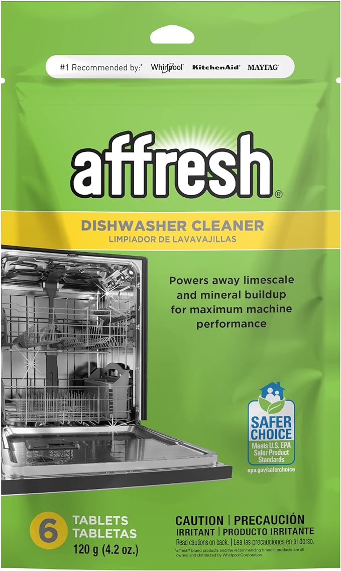 Affresh Dishwasher Cleaner, Helps Power Away Odor Causing Bacteria, Mineral by affresh%C2%AEappliancecare