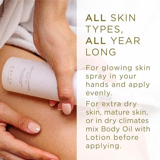 Zents Luminous Cashmere Body Oil | Moisturizing Body Oil - Image 5