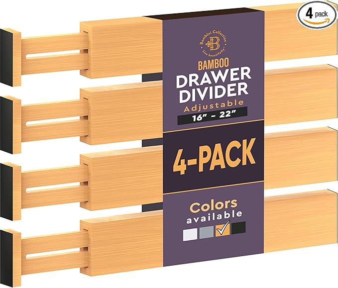 4 Pack Drawer Divider by Bamb%C3%BCsi