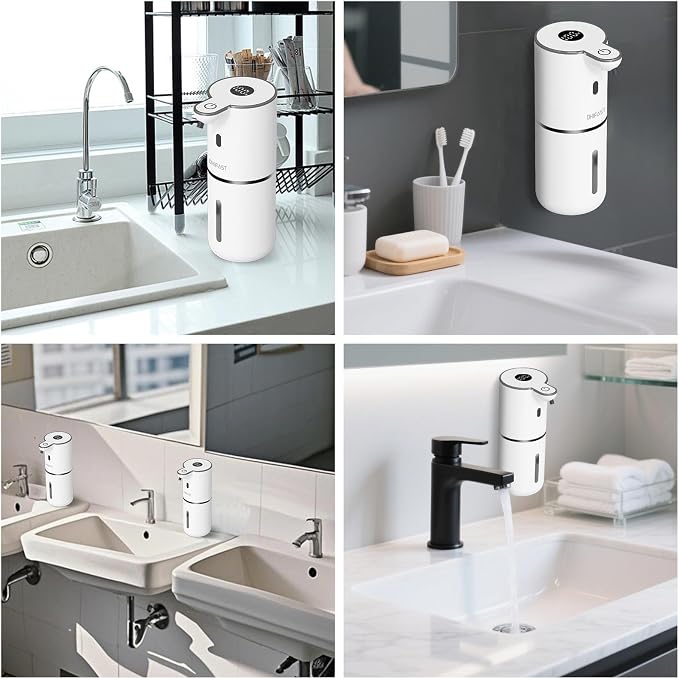 Automatic Liquid Soap Dispenser Touchless, USB Rechargeable Smart Hand Soap - Image 7