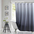 Extra Long Fabric Shower Curtain, Modern Waterproof Bathroom Curtains by BESTRIPES
