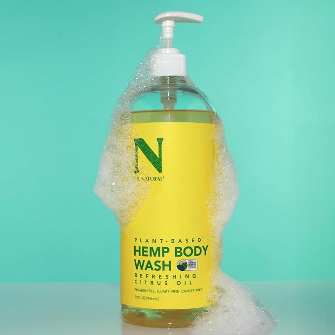 Dr. Natural Hemp Body Wash, 32 oz - Image 7