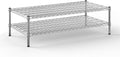 24" Deep x 48" Wide x 14" Height Wire Shelving Kit | 2-Tier | NSF Commercial by Regal+Altair
