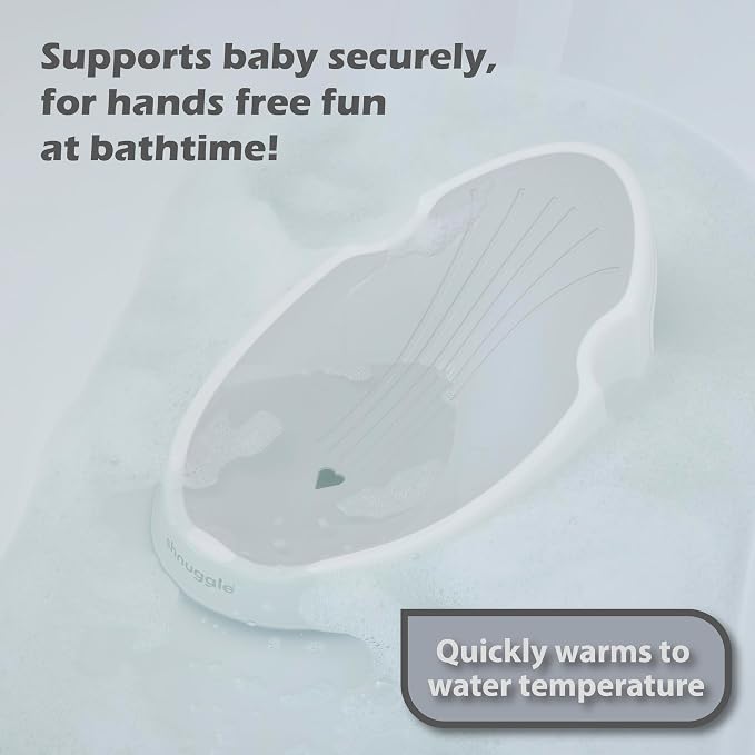 Shnuggle | Newborn Baby Bath Support | Ergonomic Soft-Touch Seat | Lightweight - Image 4