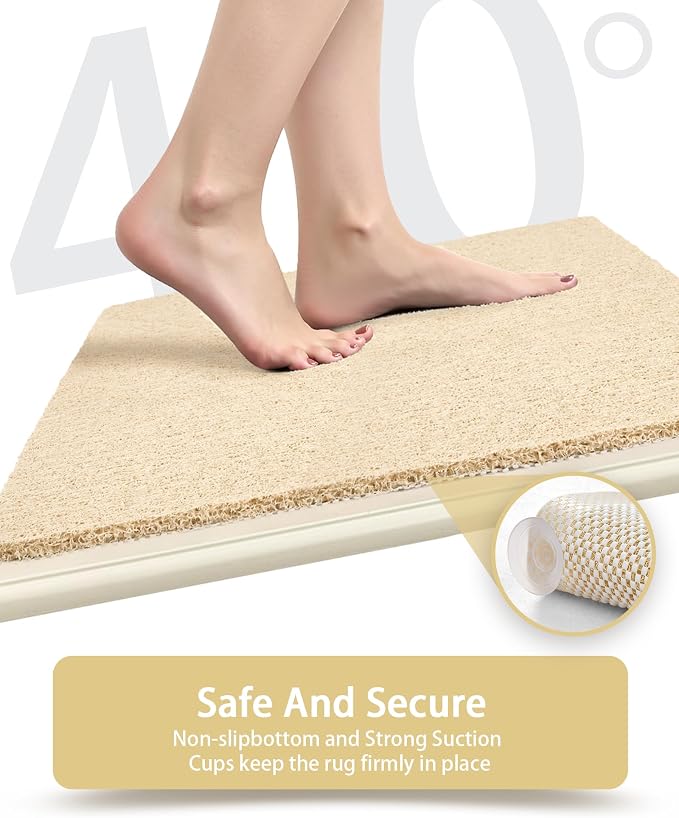 Mecko Non Slip Shower Mats, 16x40 Inch, Anti-Slip Bathtub Mats - Image 5