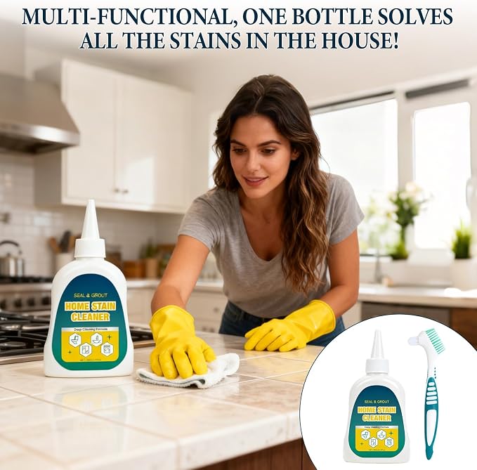 Deep Cleaning Gel – Home Stain Cleaner Gel, Washing Machine Grout Cleaner - Image 7