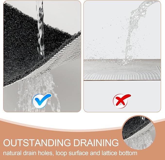 Joyhalo Shower Mats for Showers Anti Slip for Elderly, Bath Tub Mats for - Image 6
