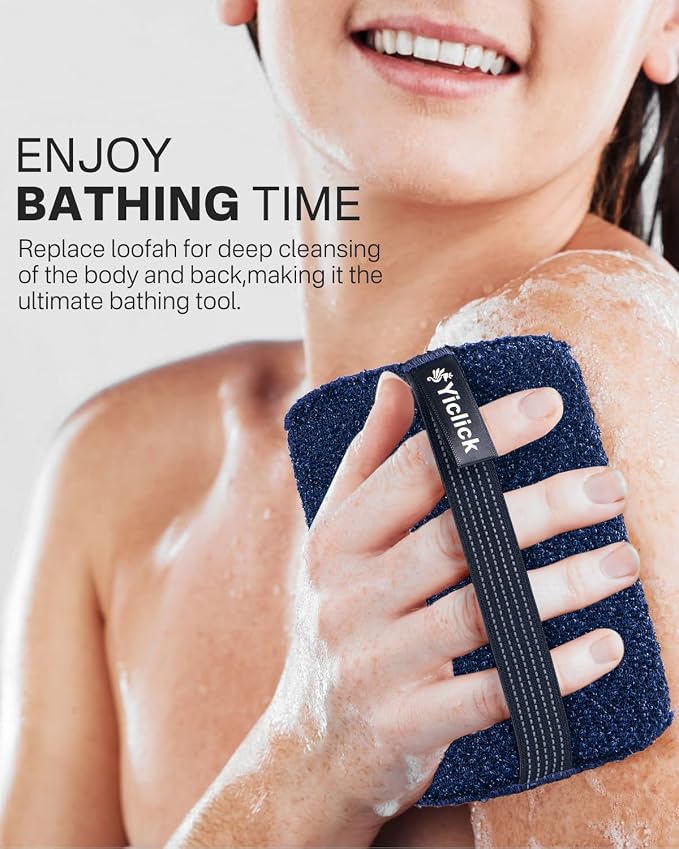 Yiclick Exfoliating Body Scrubber & Shower Exfoliator – Mens Body Scrubber & - Image 9