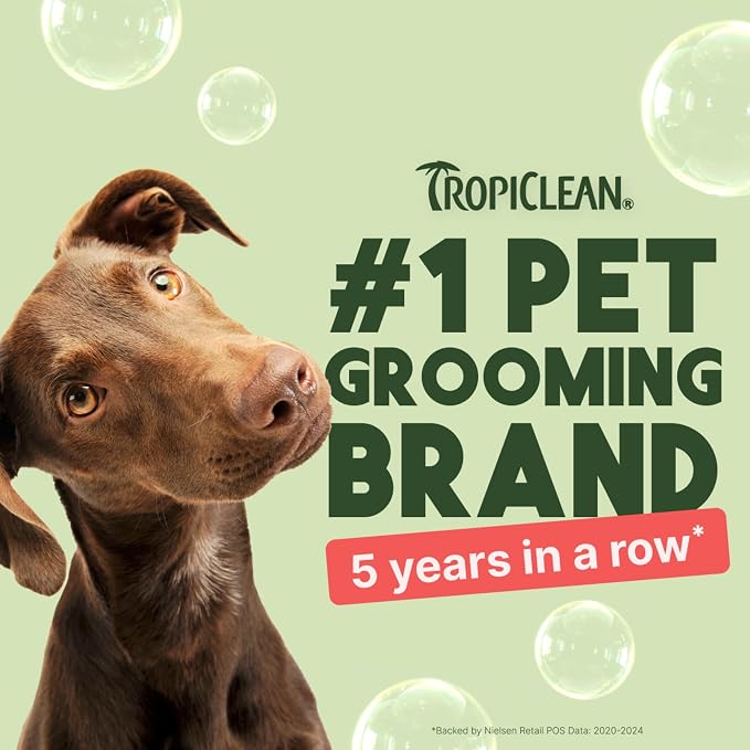TropiClean Watermelon Refreshing 2-in-1 Cat & Dog Shampoo and Conditioner | Cat - Image 4