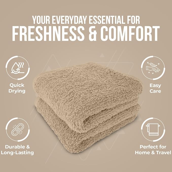 DAN RIVER 24 Pack Wash Cloths for Showering - Image 5