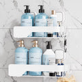 TAILI Shower Caddy Suction Cup 2 Pack, Stainless Steel Rustproof Shower Shelves by TAILI