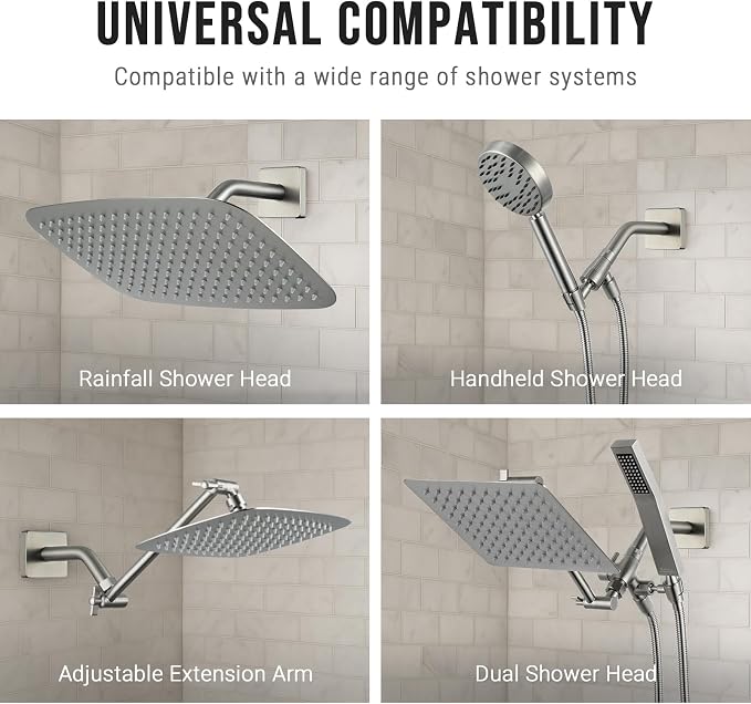 G-Promise All Metal 6-Inch Shower Arm - Image 2