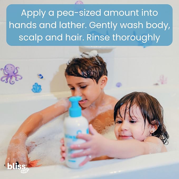 Bliss Baby Shampoo and Body Wash, Premium 2-in-1 - Image 5