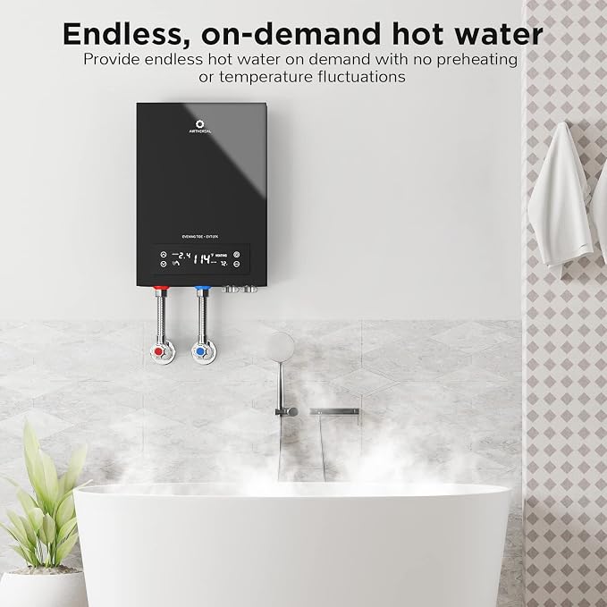 Airthereal Electric Tankless Water Heater, 240Volts - Image 2