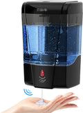 SVAVO Automatic Soap Dispenser Hand Soap Dispenser Wall Mount 600m/21 fl.oz by SVAVO