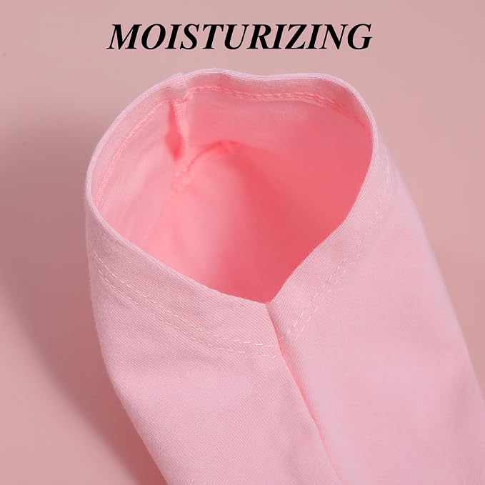 3 Pairs Foot Moisturiser Socks Overnight, Spa Cotton Socks - Image 7