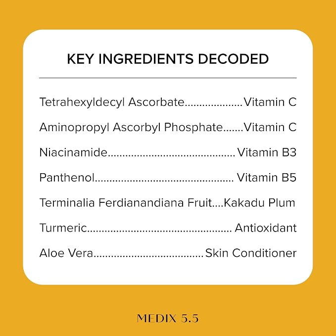 Medix 5.5 Radiant Glow Vitamin C Body Wash W/Niacinamide | Citrus Scented - Image 4