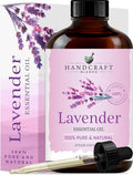 Handcraft Blends Lavender Angustifolia Essential Oil Gift Set – Huge 4 Fl Oz – by HandcraftBlends