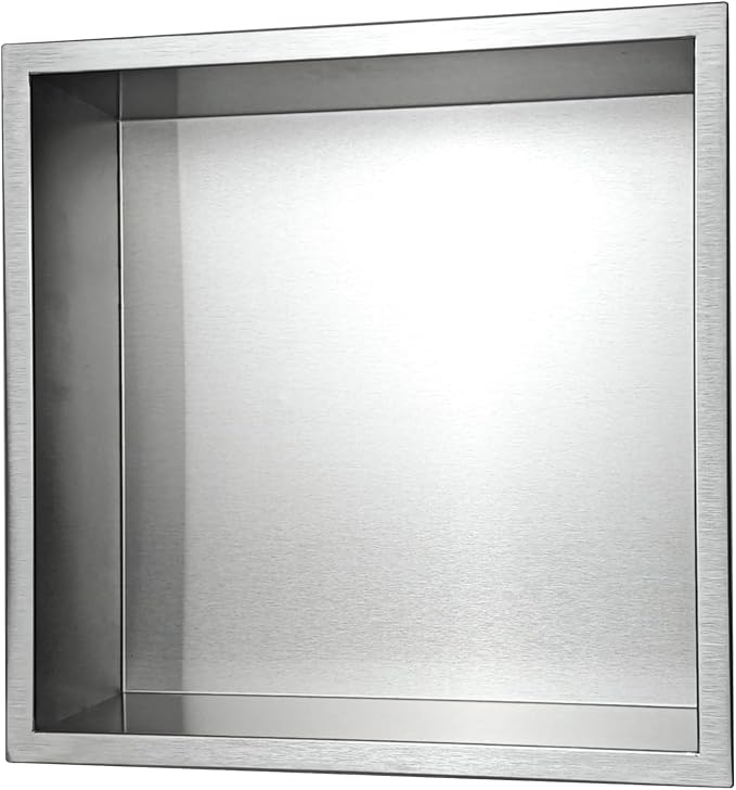 No Tile Needed Shower Niche for Bathroom Storage, Recessed Wall Niche, Shower - Image 8