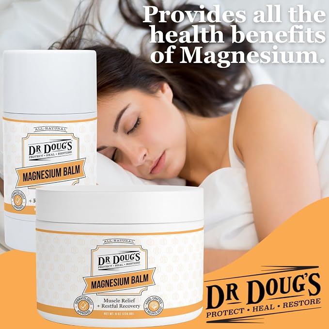 Dr. Doug's Magnesium Balm for Muscle & Nerve Relief – 2 oz Twist-Up Stick | - Image 8