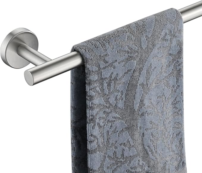 JQK Bath Towel Bar, 27 Inch 304 Stainless Steel Thicken 0.8mm Towel Rack by Homeimprovement