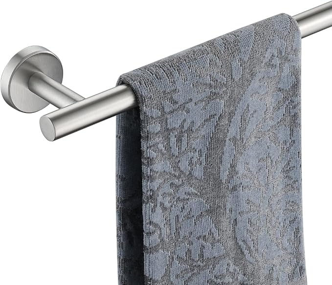 JQK Bath Towel Bar, 39 Inch 304 Stainless Steel Thicken 1mm Single Towel Rack by Homeimprovement