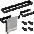 SAYAYO 7-Piece Bathroom Hardware Set Black, Includes 16 Inch Towel Bar by SAYAYO