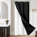 3 in 1 Stall Half Size Shower Curtain Set-36 W x 72 H by Unknown